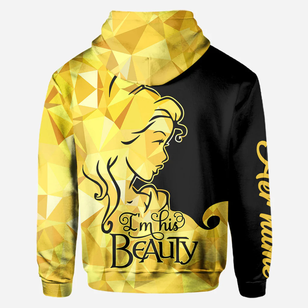 His Beauty Her Beast - Personalized Couple Hoodies