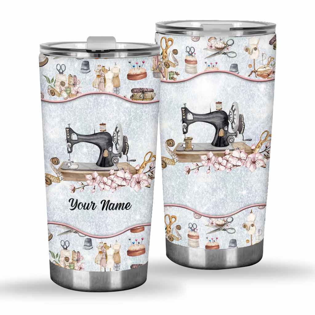 Love Sewing - Personalized Tumbler