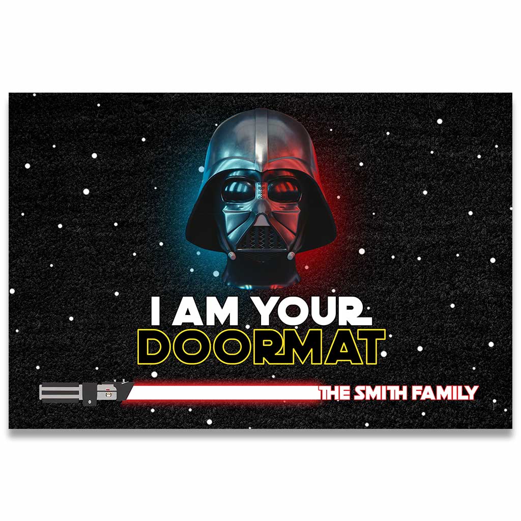 I Am Your Doormat - Personalized The Force Doormat