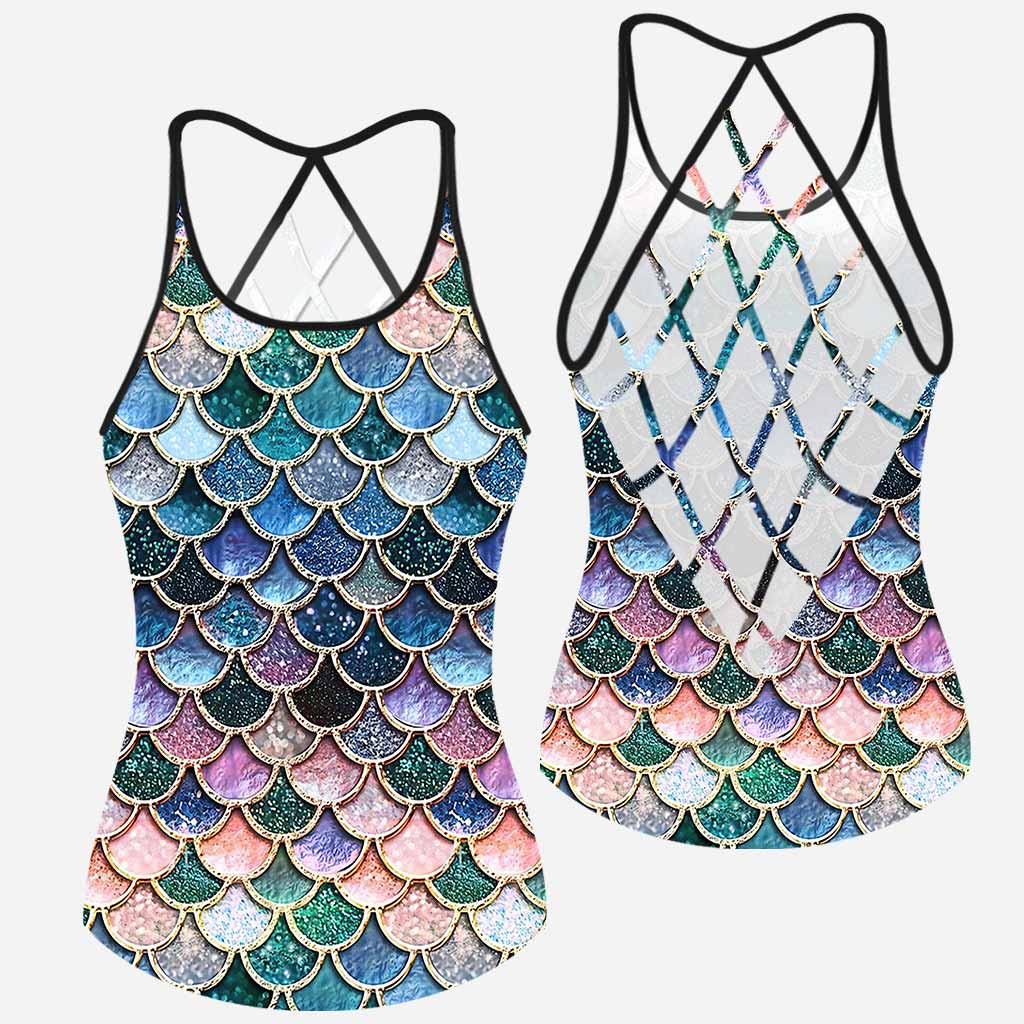 Mermaid Cross Tank Top