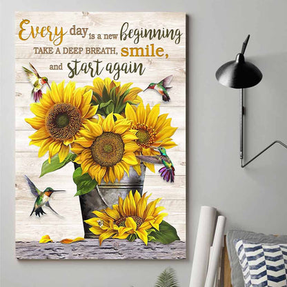 God Says  - Sunflower Poster 062021