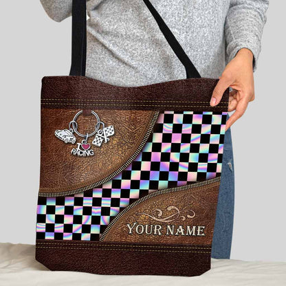 Racing Girls Personalized  Tote Bag 062021