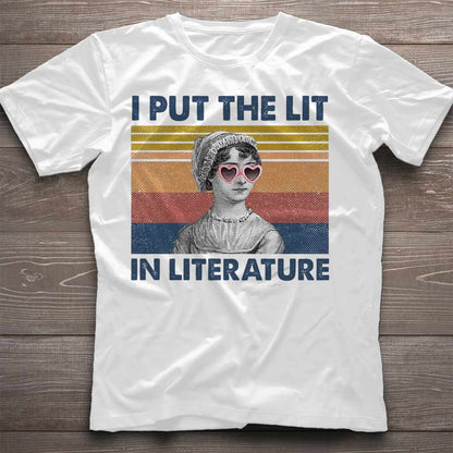 I Put The Lit  - Book T-shirt And Hoodie 062021