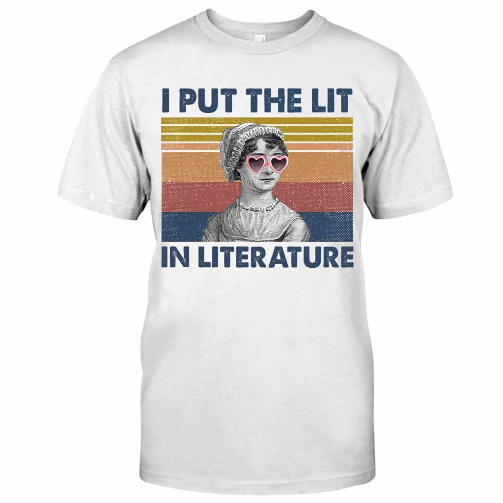 I Put The Lit  - Book T-shirt And Hoodie 062021