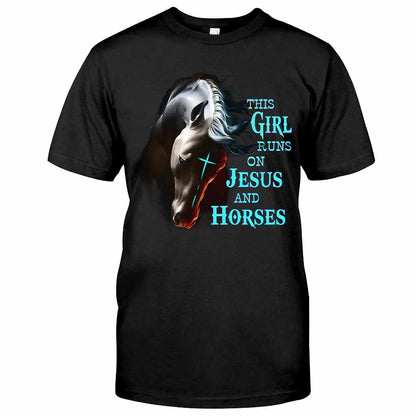 Love Horses T-shirt And Hoodie 0621