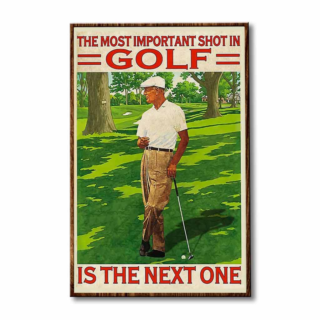 The Most Important - Golf Poster 062021