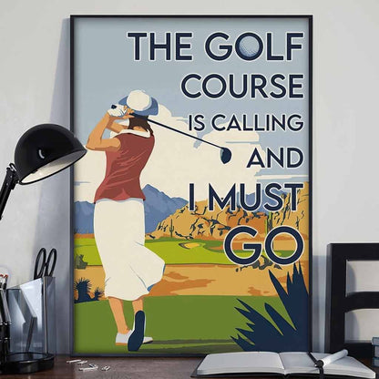 The Golf Course Poster 062021