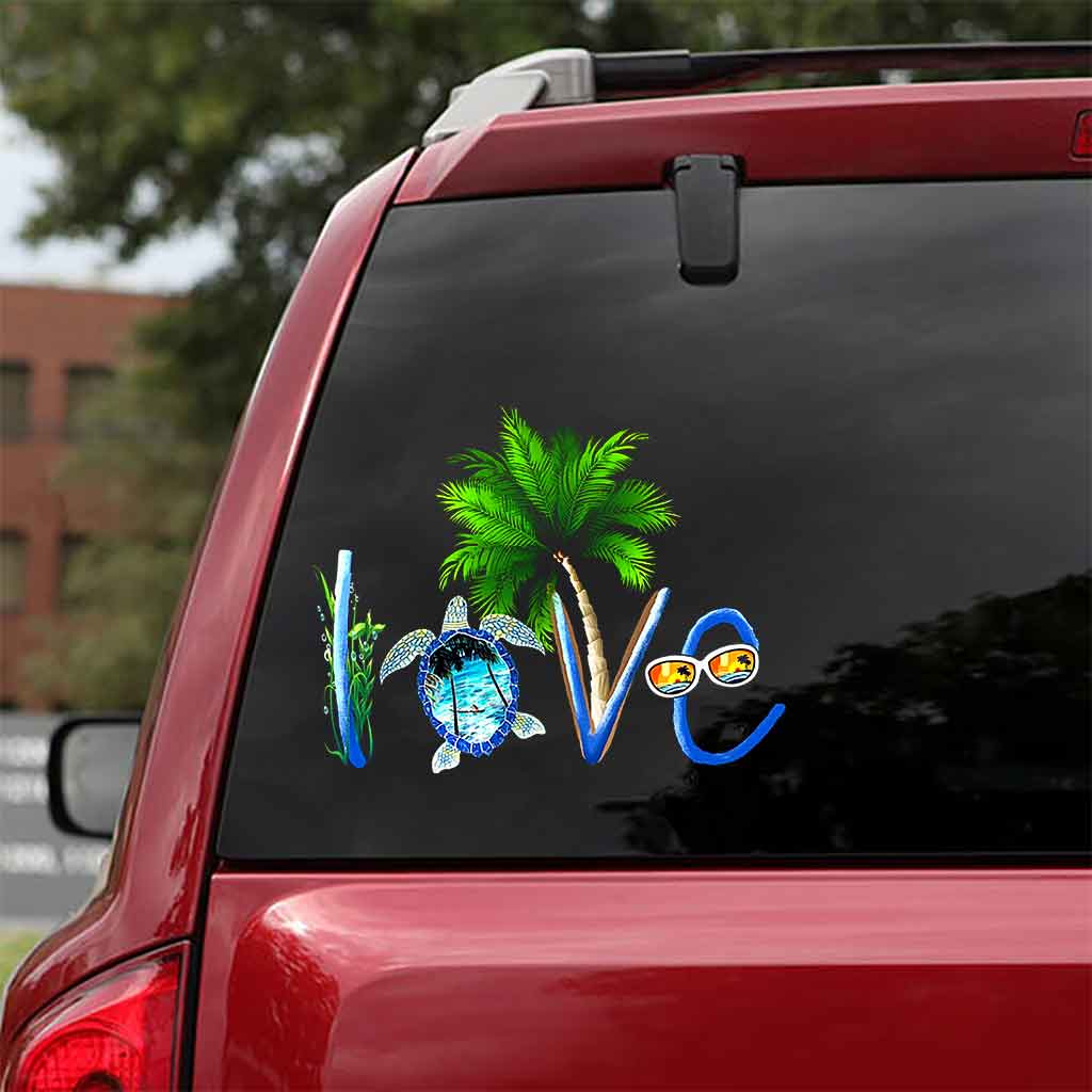 Love Turtles Decal Full 062021