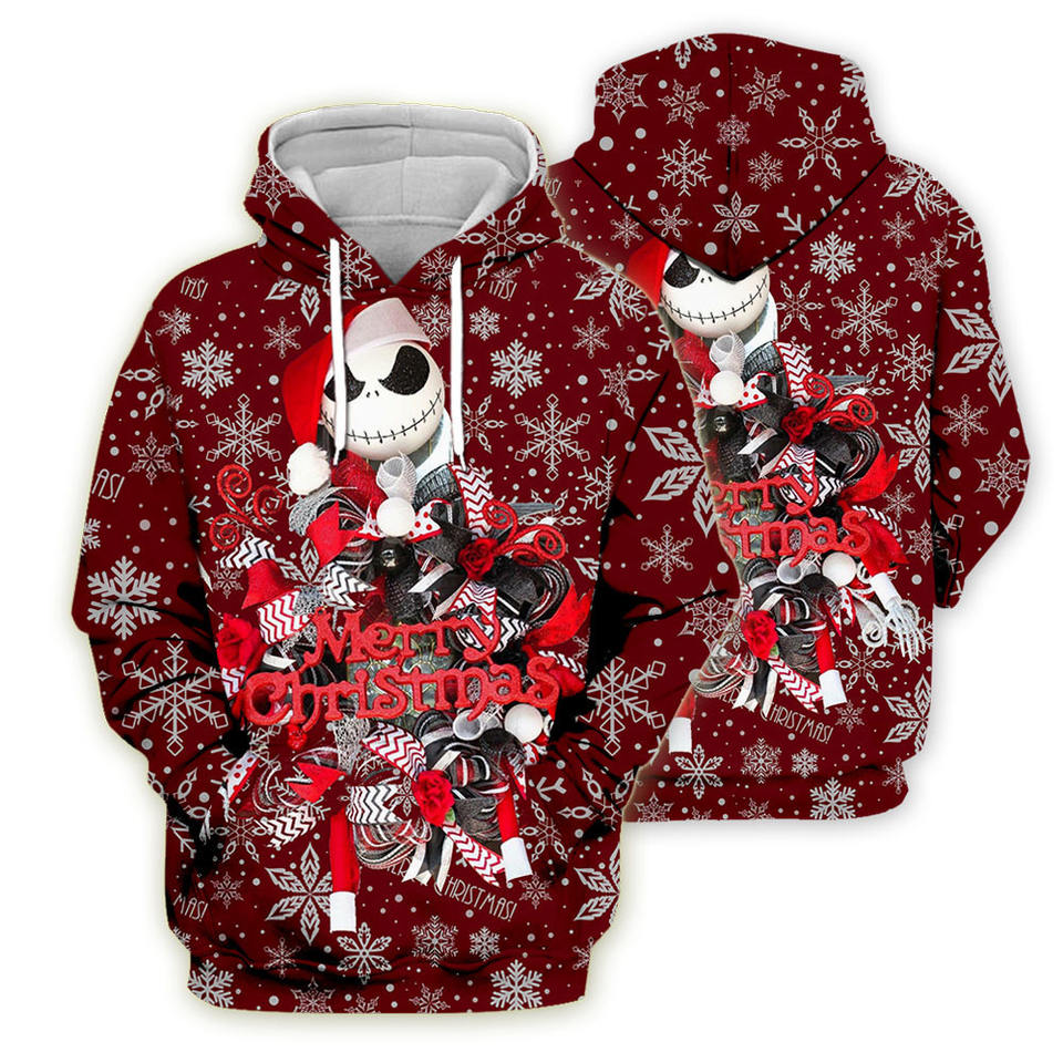 Merry Christmas Nightmare All Over Shirt 0823