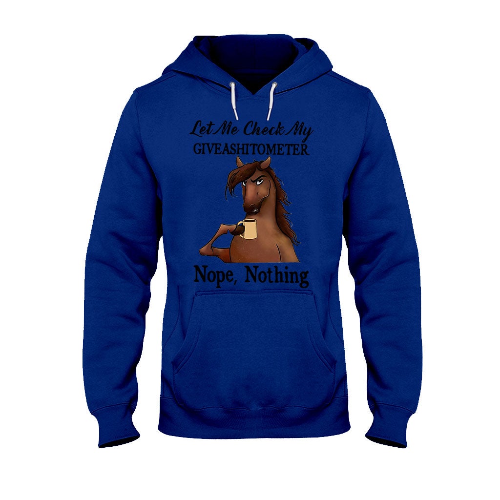 Let Me Check - Horse T-shirt And Hoodie 062021