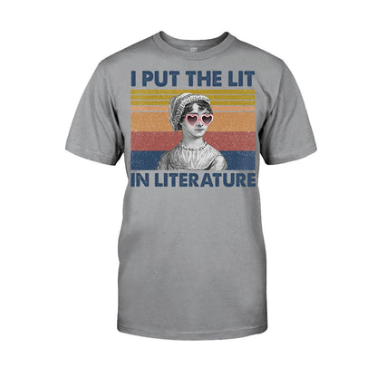 I Put The Lit  - Book T-shirt And Hoodie 062021