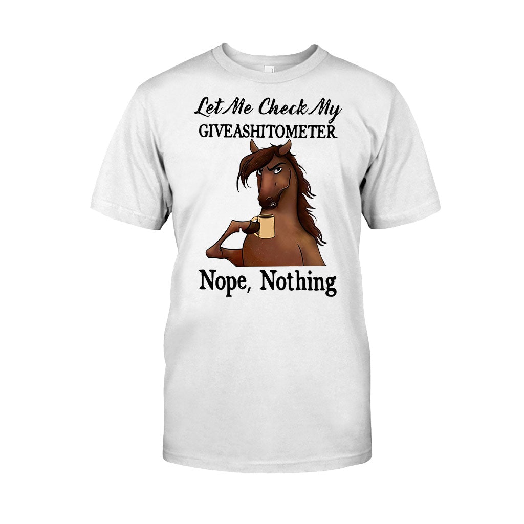 Let Me Check - Horse T-shirt And Hoodie 062021