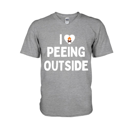 I Love Peeing Outside - Camping T-shirt and Hoodie 112021