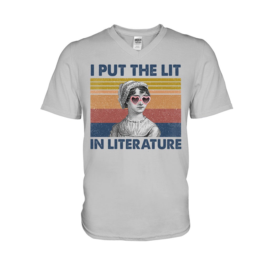 I Put The Lit  - Book T-shirt And Hoodie 062021