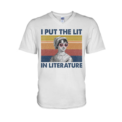 I Put The Lit  - Book T-shirt And Hoodie 062021