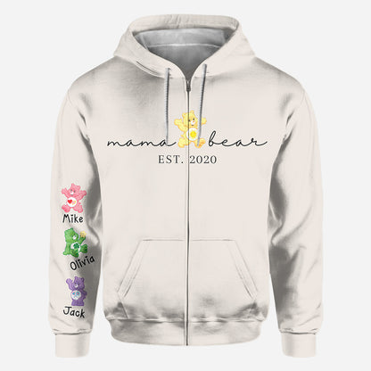 Mama Bear Since Est - Personalized Mother All Over Shirt