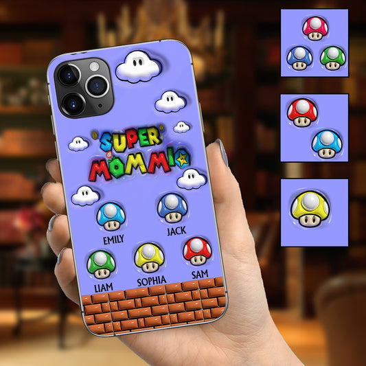 Super Mommio - Personalized Super Plumber Phone Case