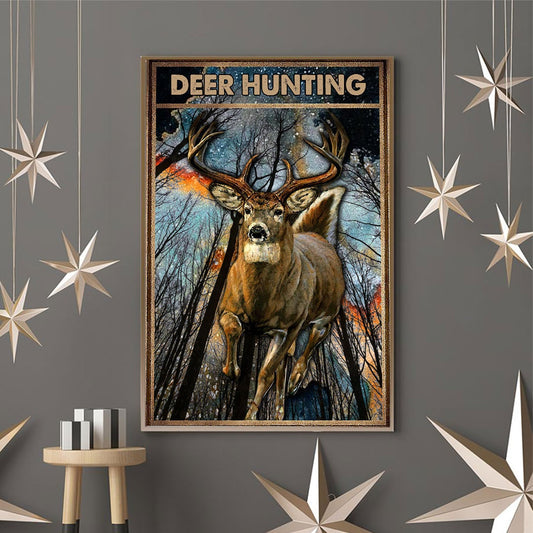 Deer Hunting Poster