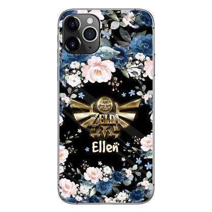 Blue Roses Legend Wings - Personalized The Hero's Legend Phone Case