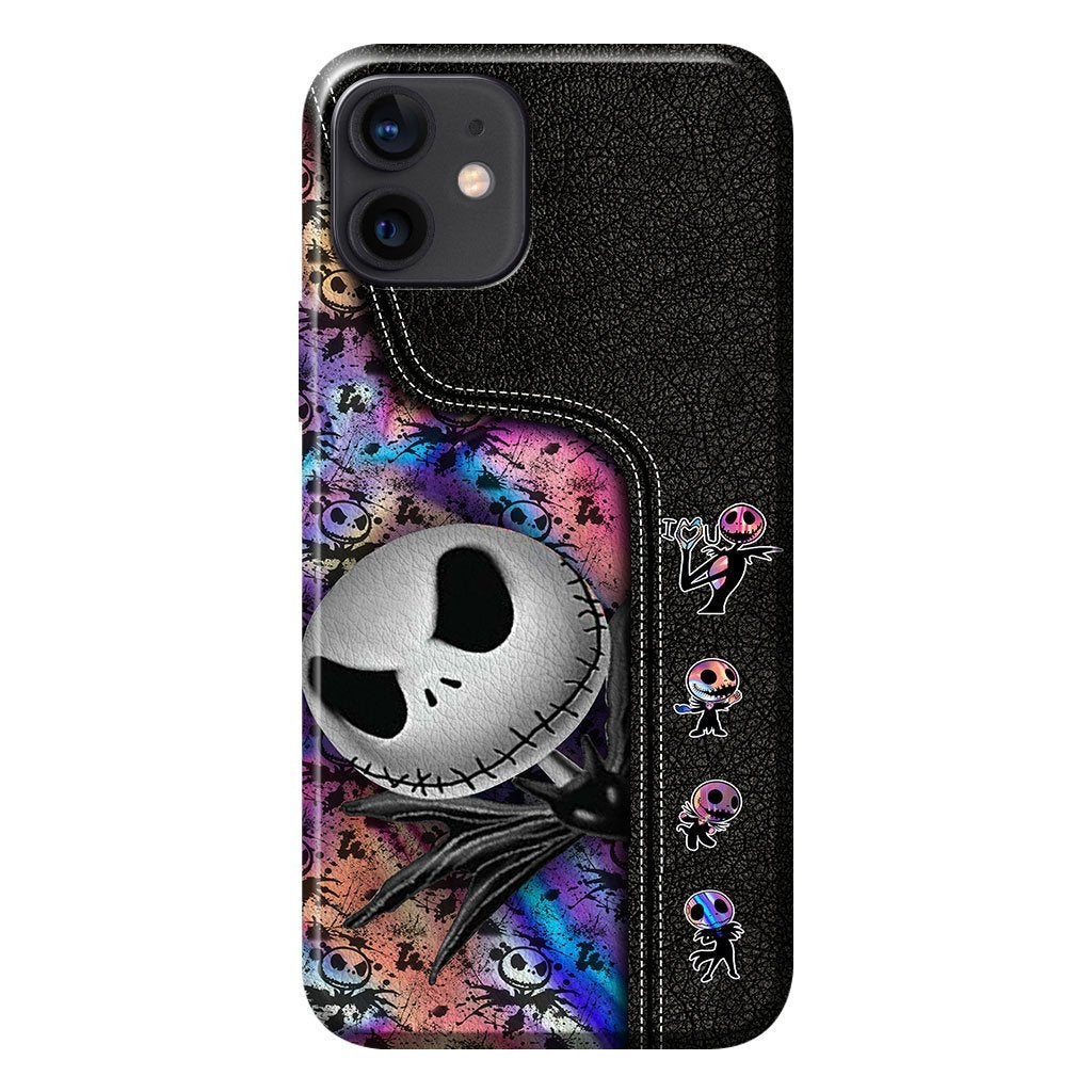 Nightmares Personalized Leather Pattern Print Phone Case