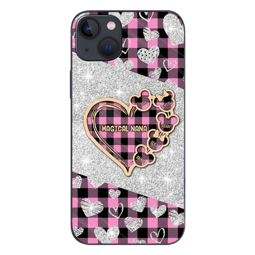 Valentine Heart Grandma - Personalized Grandma Phone Case