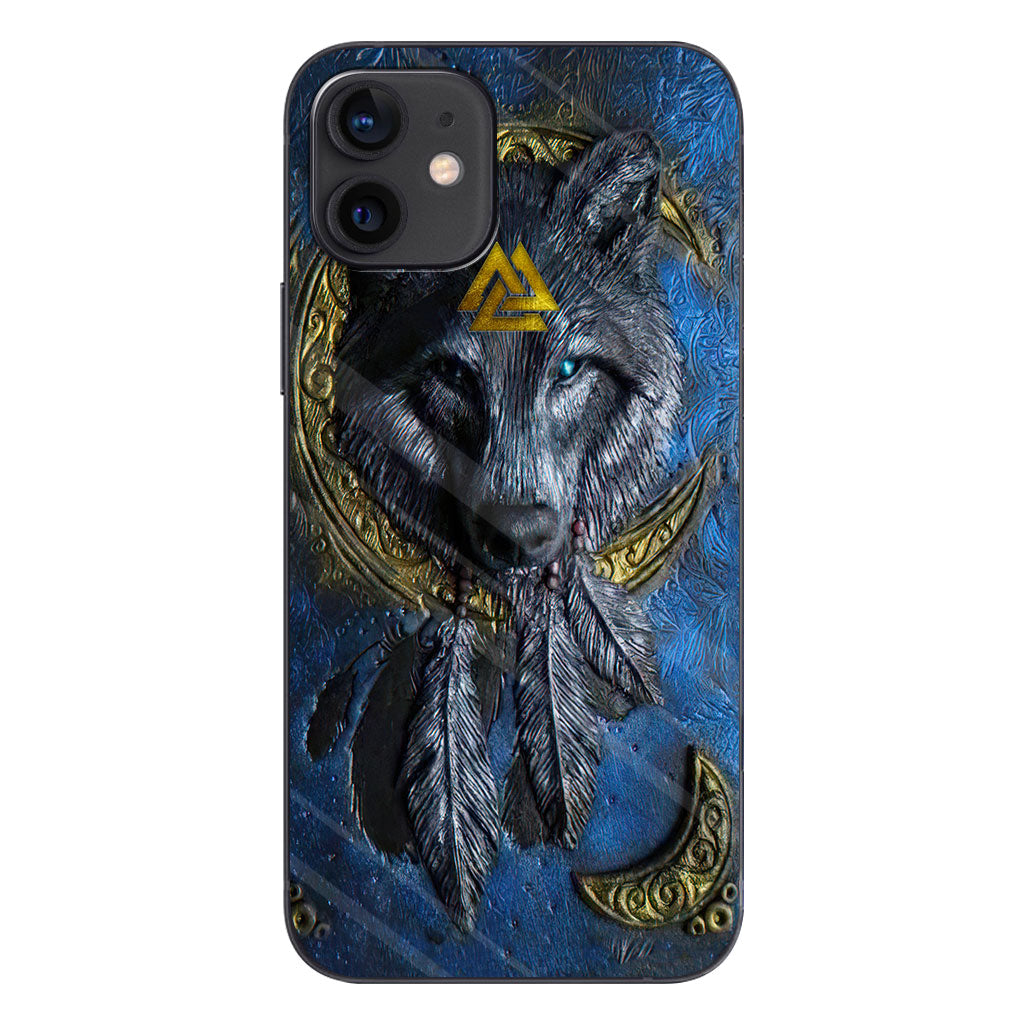 Viking Wolf - Phone Case With 3D Pattern Print