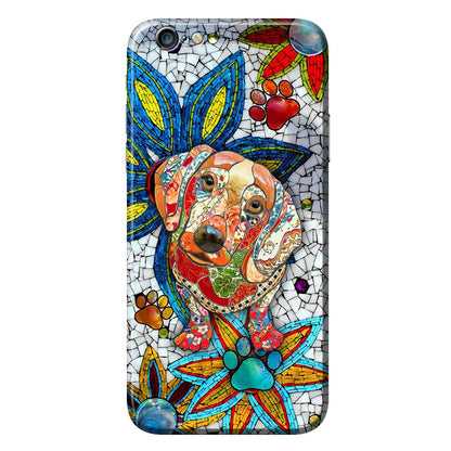 Love Dachshunds Ceramic Pattern Print Phone Case