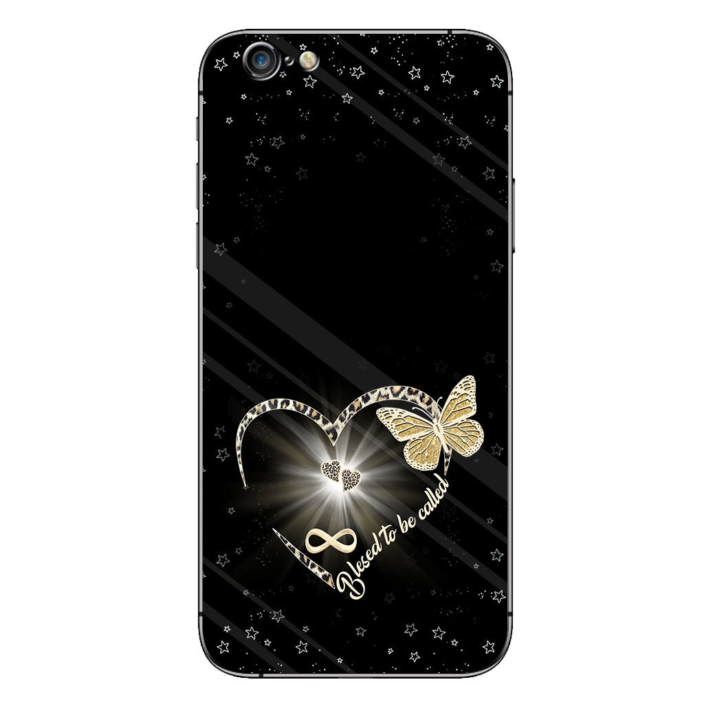 Blessed To Be Called Butterfly Heart - Grandma Personalized Phone Case 082021