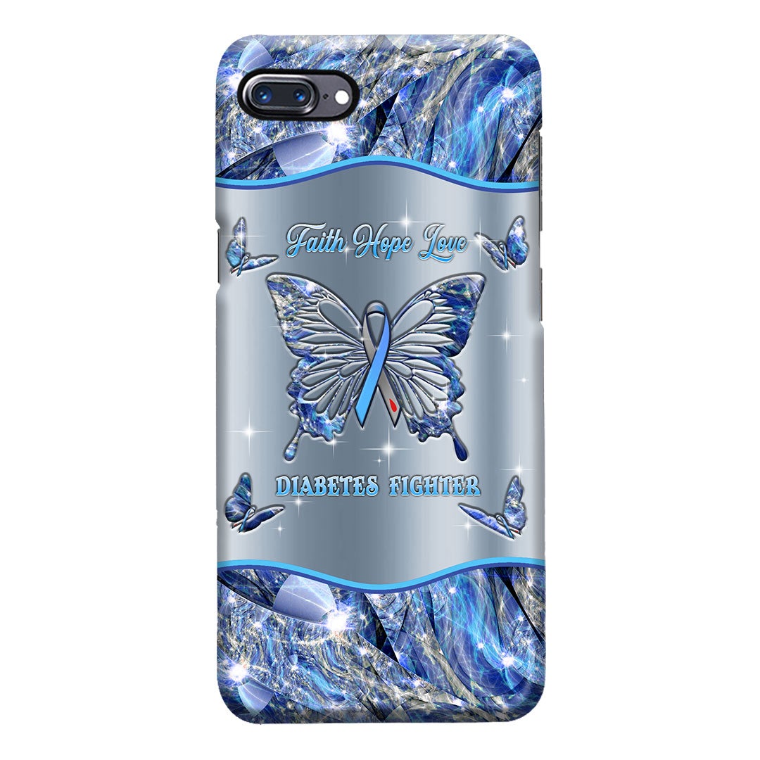 Faith Hope Love - Diabetes Awareness Personalized Phone Case