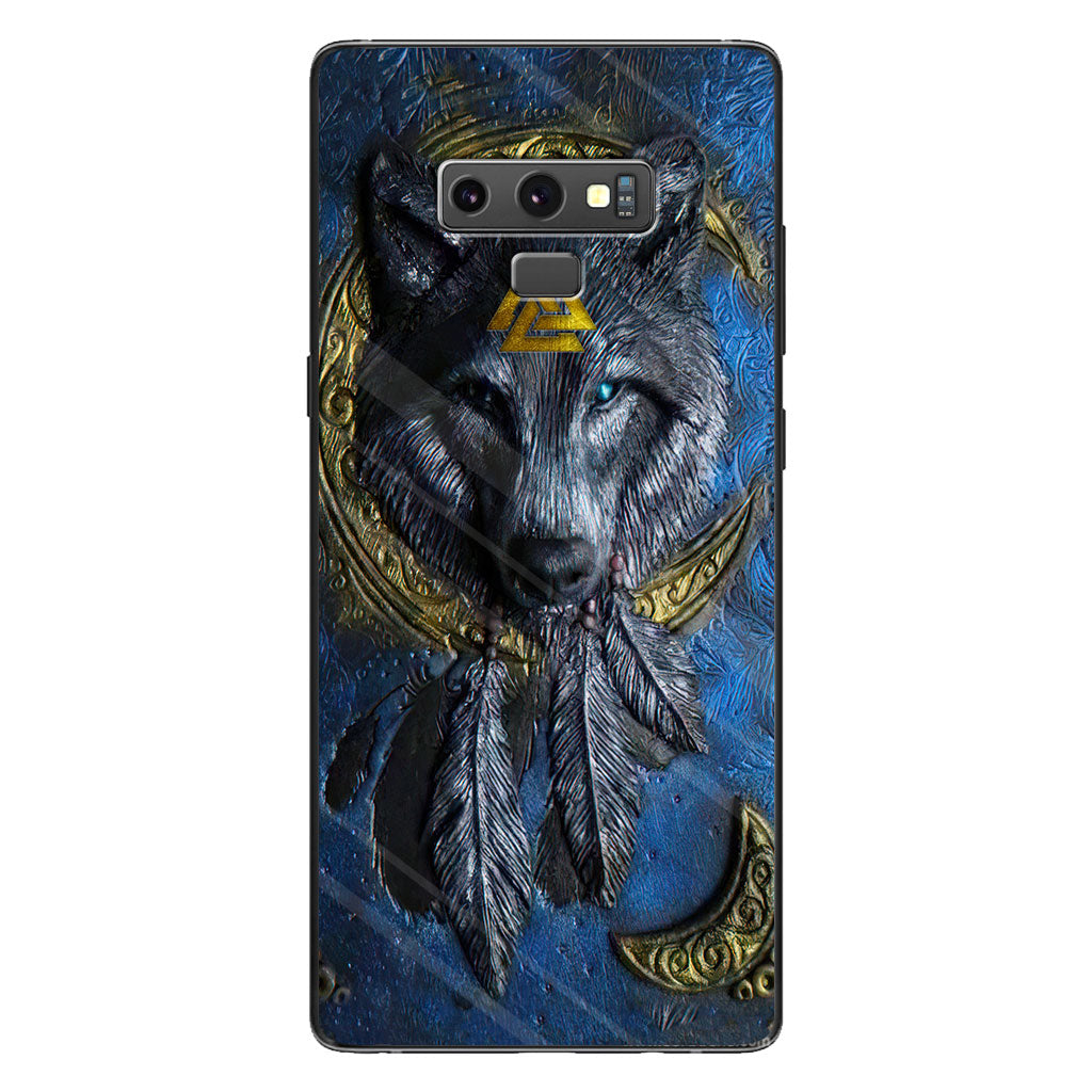 Viking Wolf - Phone Case With 3D Pattern Print