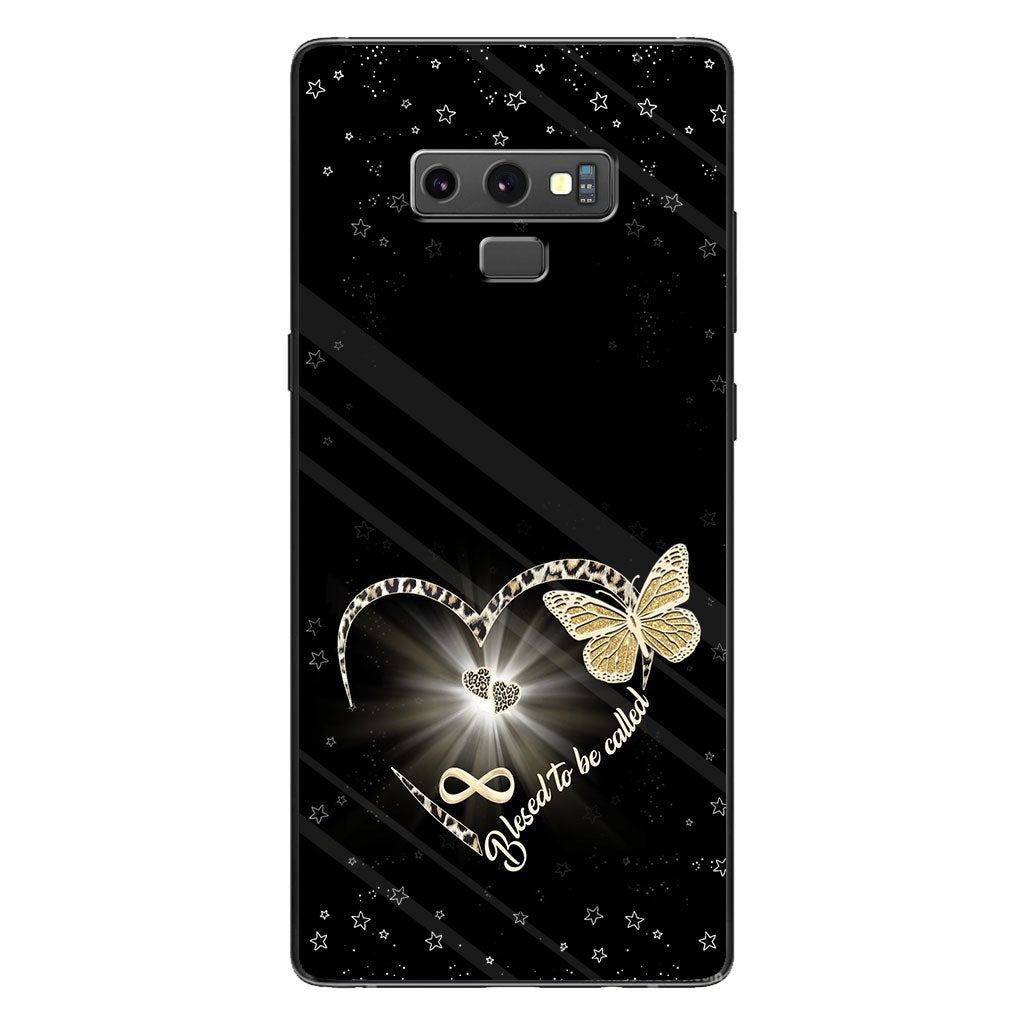 Blessed To Be Called Butterfly Heart - Grandma Personalized Phone Case 082021