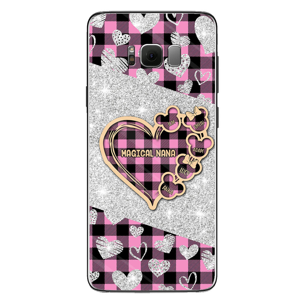 Valentine Heart Grandma - Personalized Grandma Phone Case