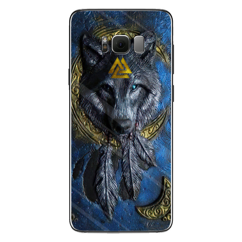 Viking Wolf - Phone Case With 3D Pattern Print